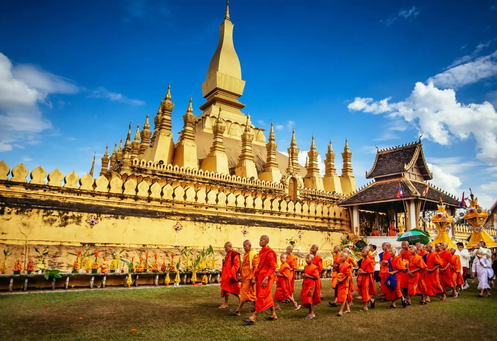 Pha That Luang, Vientiane, Laos